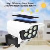 outdoor ip65 waterproof solar security lights with motion sensor