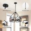 wowow 4 light rustic industrial hanging lights for high ceilings