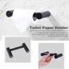 wowow 4 piece bathroom hardware set matte black