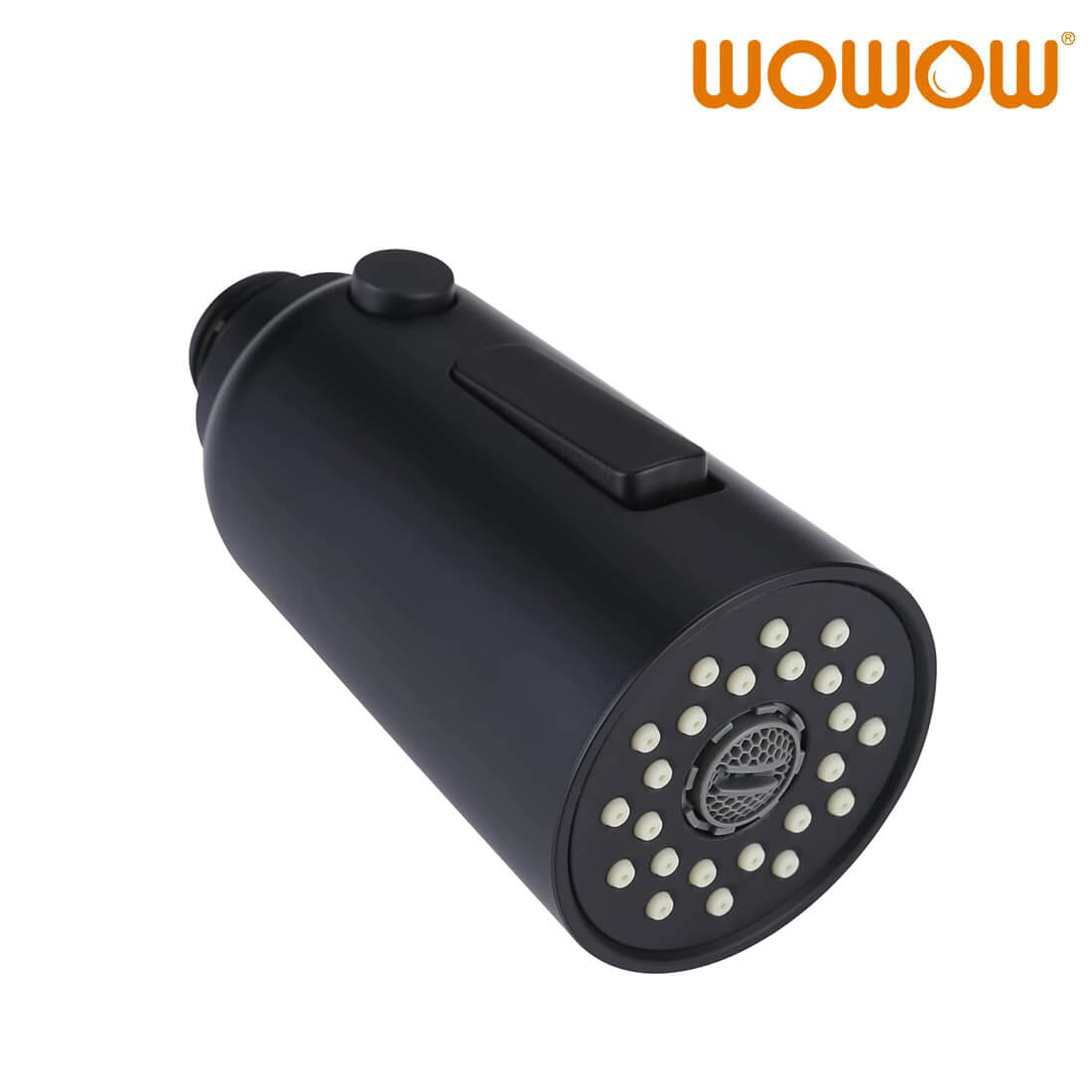 wowow black pull out kitchen faucet spray head replacement 1