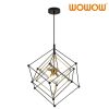 wowow geometric cube pendant light