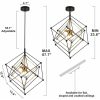 wowow geometric cube pendant light