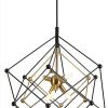 wowow geometric cube pendant light hanging ceiling