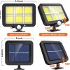 wowow ip65 waterproof solar security light with motion sensor