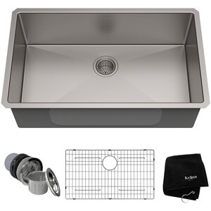 stainless steel sink