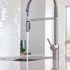 wowow-align-single-handle-pre-rinse-spring-pull-down-kitchen-faucet