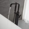 wowow high arc oil rubbed bronze freestanding tub filler faucet with hand shower