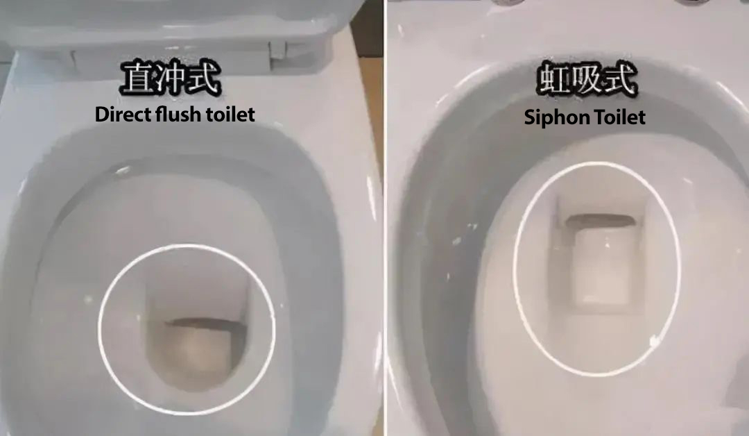direct flush toilet