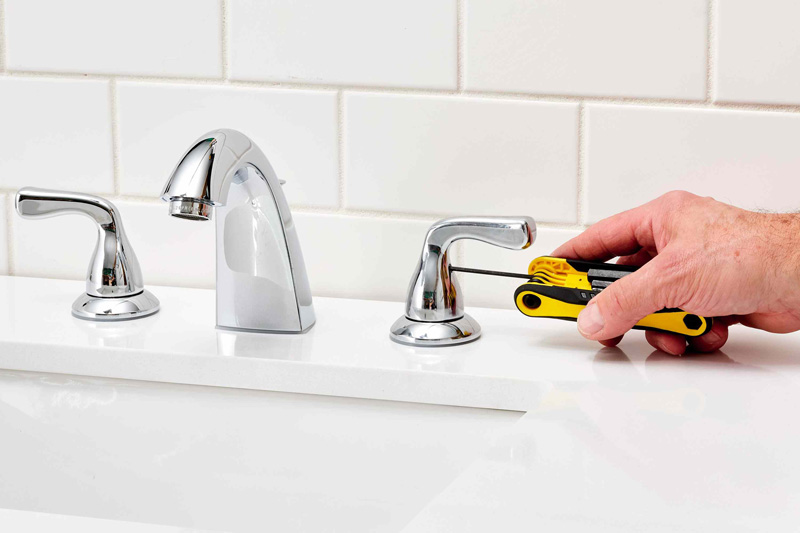 how to fix a stiff faucet handle