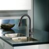 wowow high arc oil rubbed bronze kitchen faucet with pull down sprayer