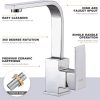 wowow single hole modern chrome bar sink faucet