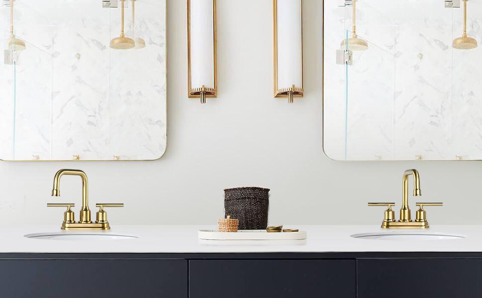 where can i get gold bathroom faucets