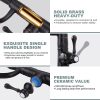 wowow oil rubbed bronze high arc single handle kitchen faucet with sprayer