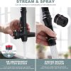 wowow oil rubbed bronze high arc single handle kitchen faucet with sprayer