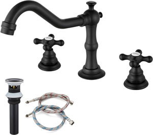 best black bathroom faucets in 2023