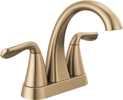 champagne bronze faucet