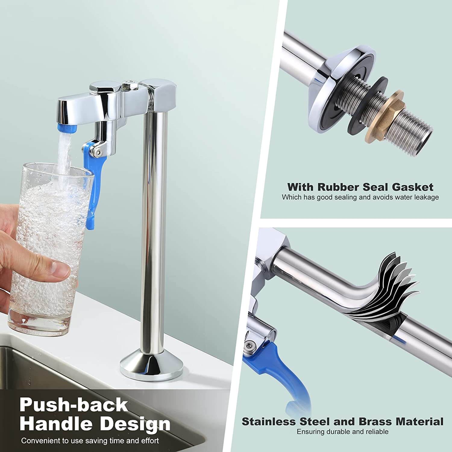 wowow deck mount glass filler faucet glass filling station water station 3