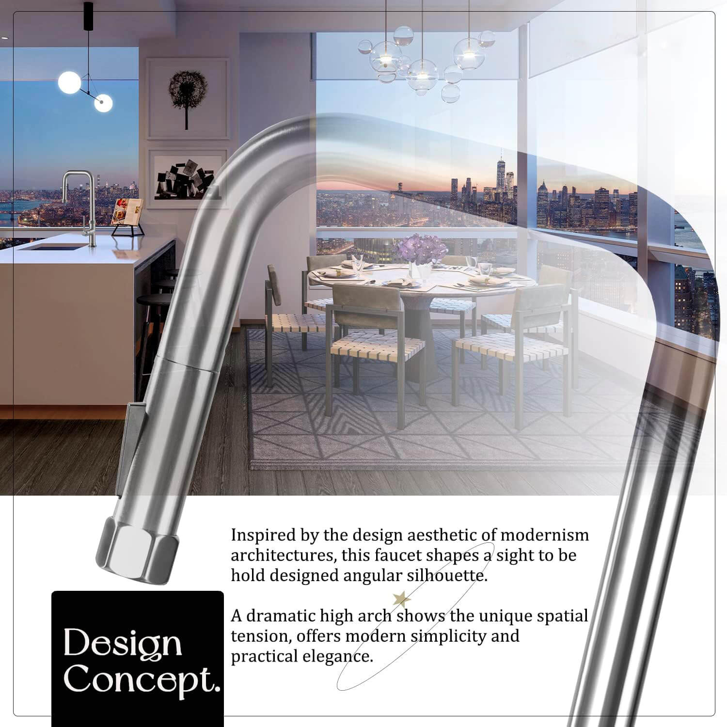 wowow dual function brushed nickel kitchen sink faucet 15