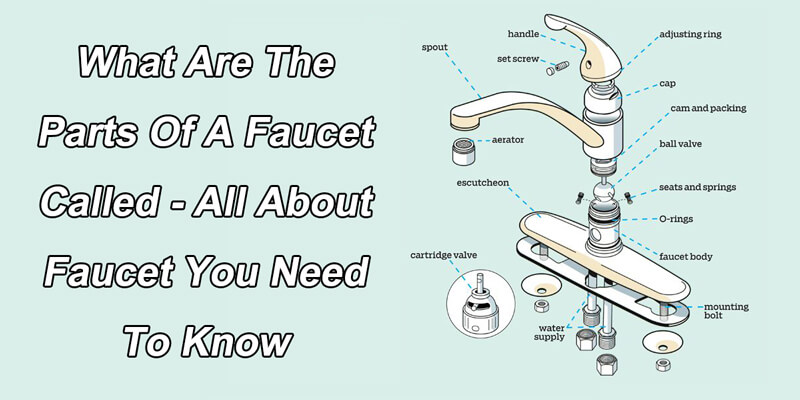 what are the parts of a faucet called
