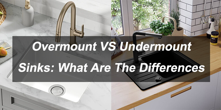 overmount vs undermount sinks