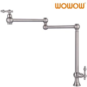 deck mount pot filler faucet