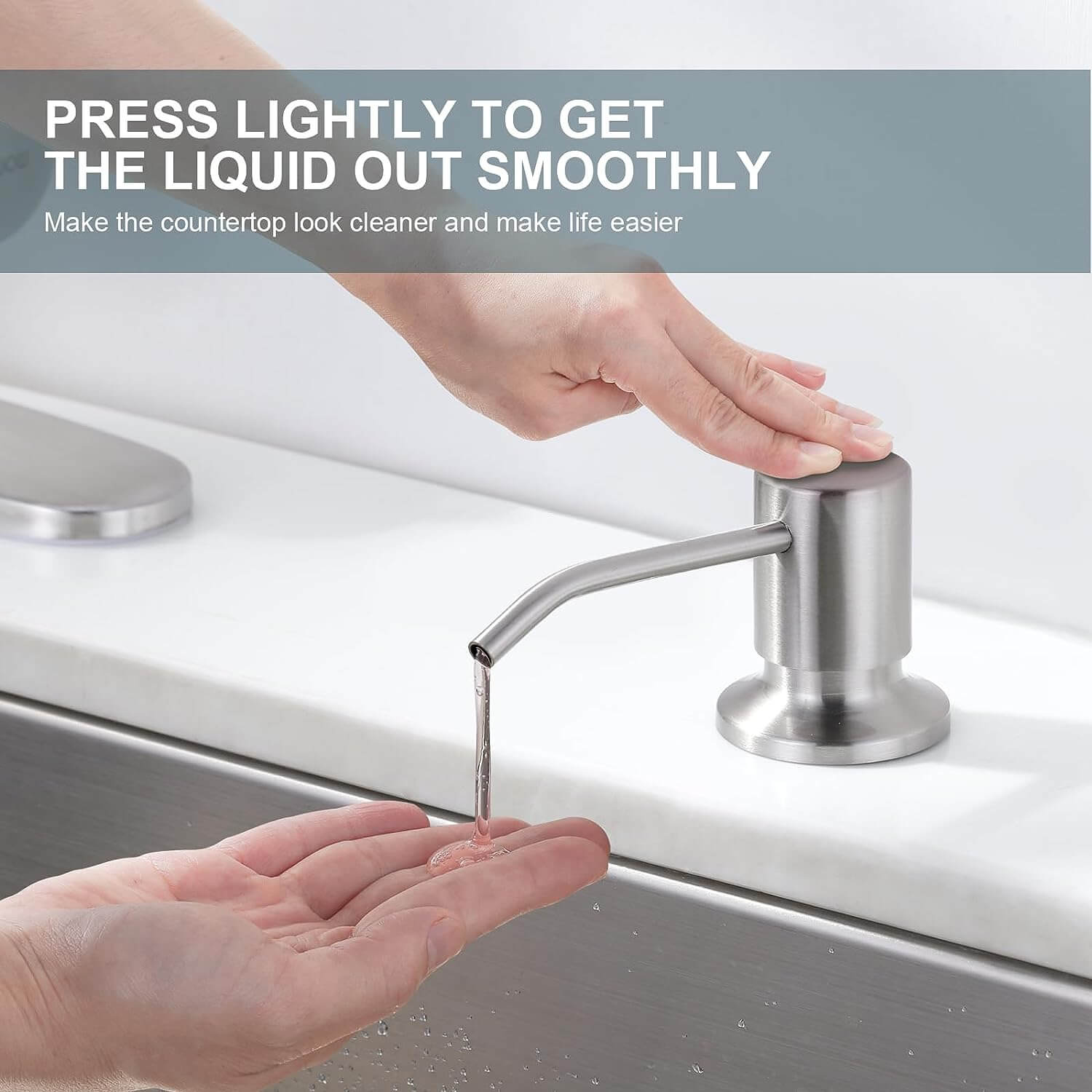 Pull Down Kitchen Faucets with Soap Dispenser