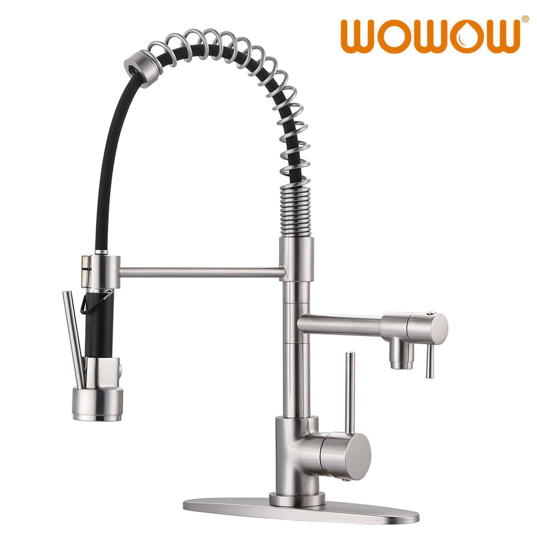 Spring Pull Down Kitchen Faucet