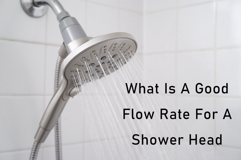 what is a good flow rate for a shower head