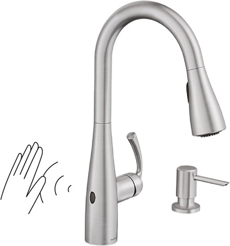 moen touchless faucet not working