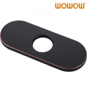 faucet hole cover deck plate