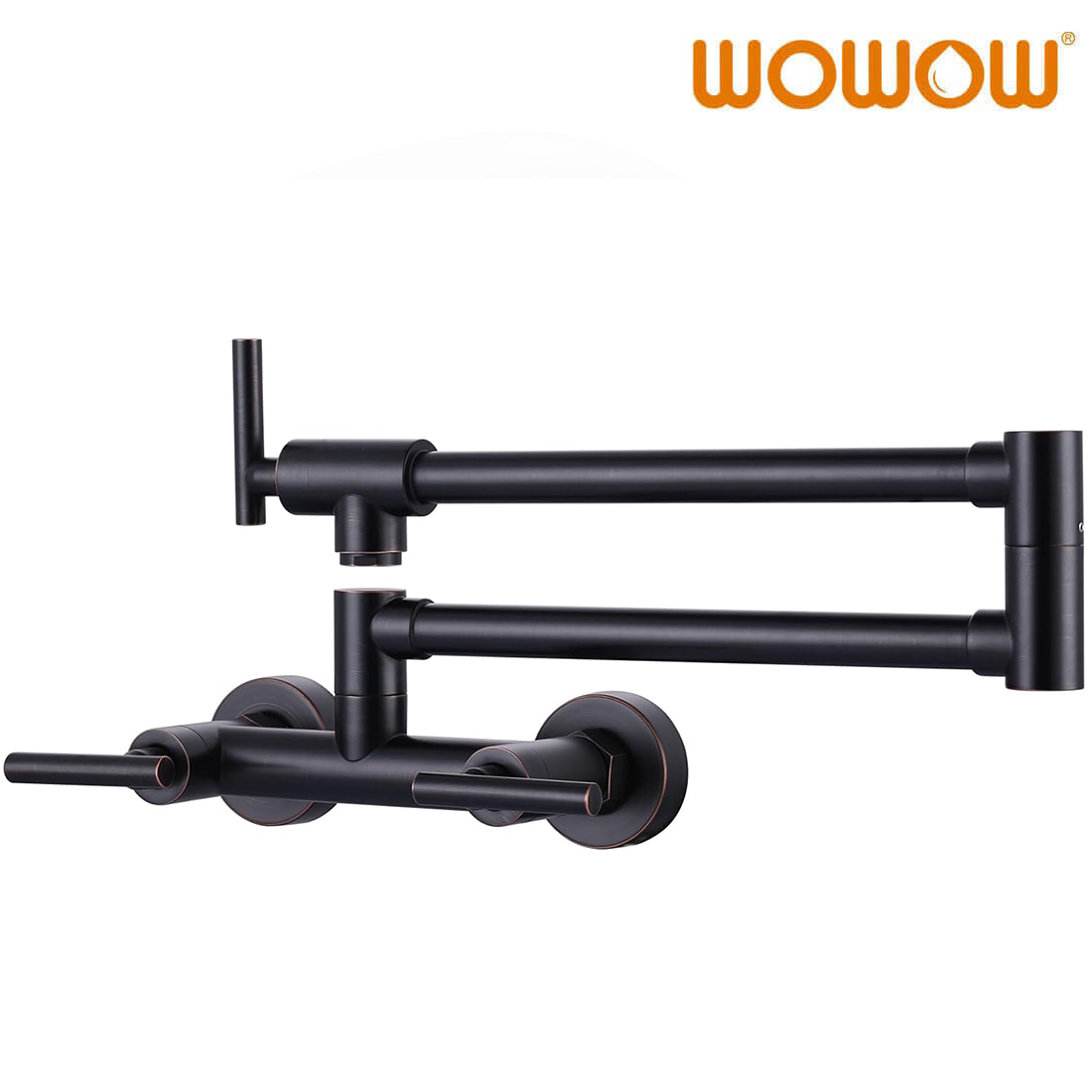 oil rubbed bronze pot filler wall mount