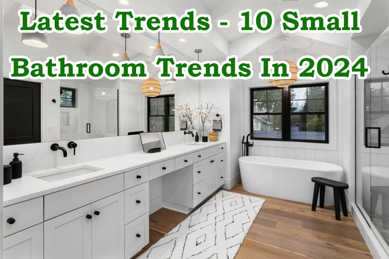 10 small bathroom trends in 2024 3