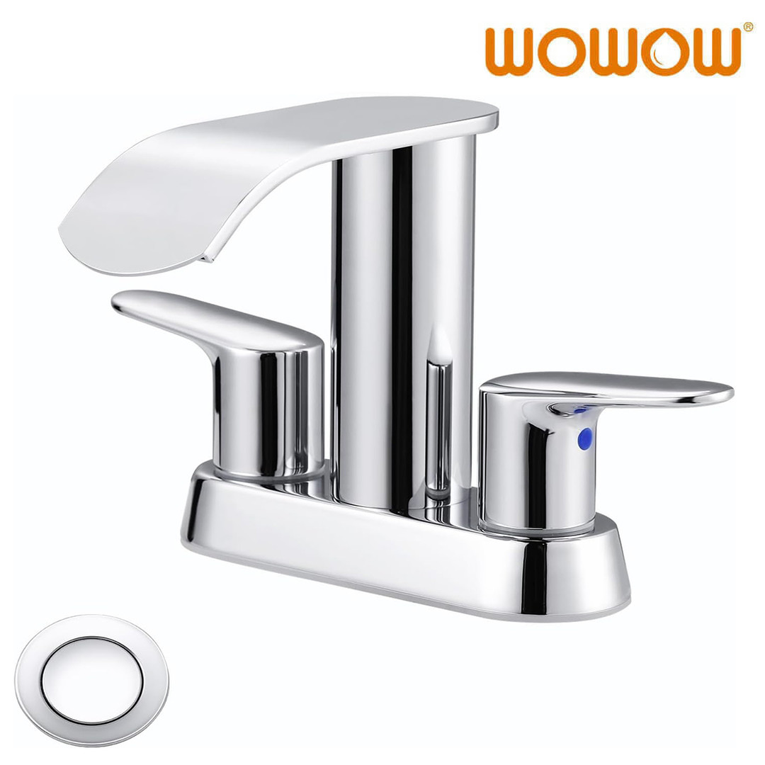 Waterfall Bathroom Sink Faucet 19