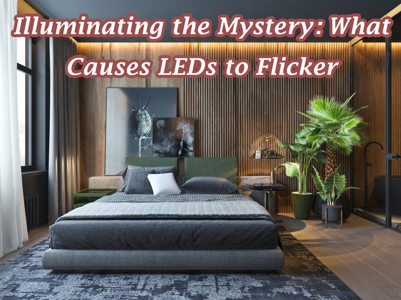 what causes LEDs to flicker