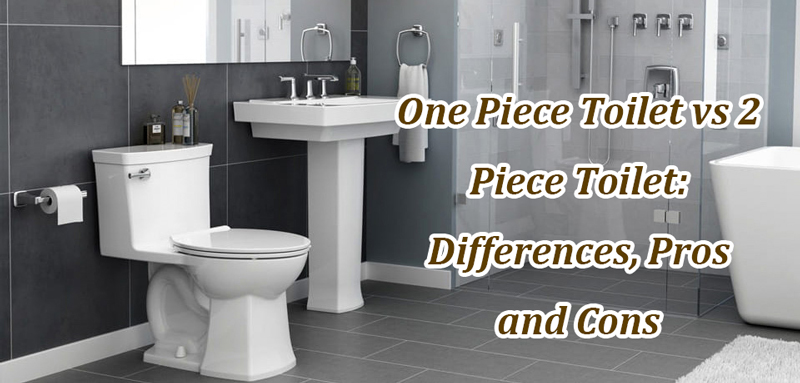 One Piece Toilet vs 2  Piece Toilet: Differences, Pros and Cons One Piece Toilet vs 2  Piece Toilet: Differences, Pros and Cons
