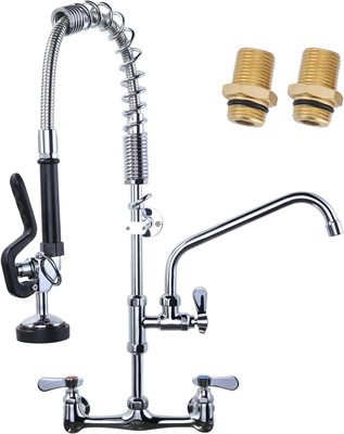 pre rinse faucet vs pull down