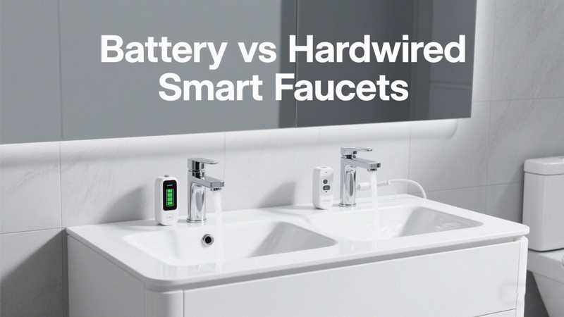 battery vs hardwired smart faucets