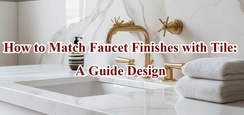 how to match faucet finishes with tile