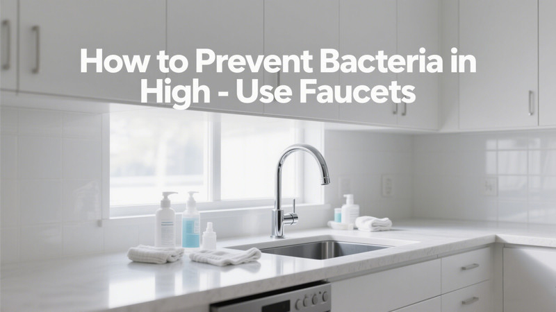 how to prevent bacteria in high use faucets 1