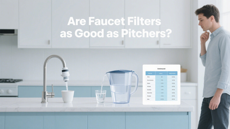 are faucet filters as good as pitchers