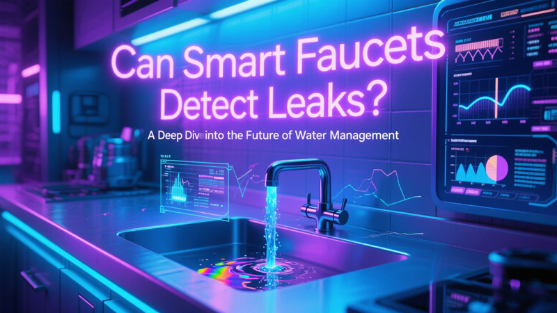can smart faucets detect leaks