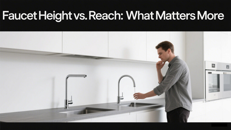 faucet height vs reach