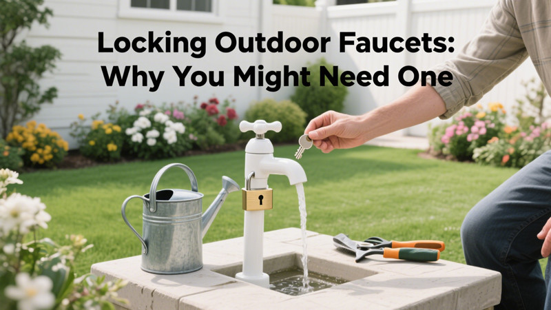 locking outdoor faucets