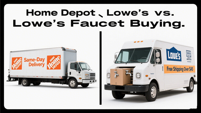 buying a faucet at home depot vs lowes which is better