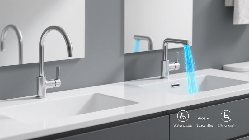 tall vs short faucets