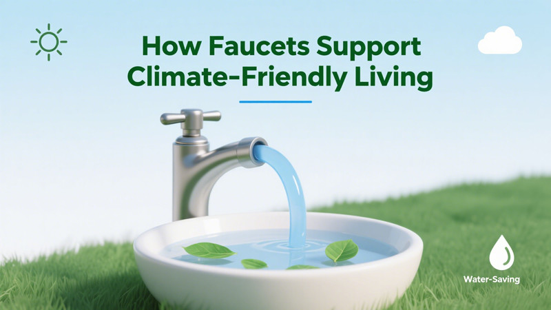 how faucets support climate friendly living
