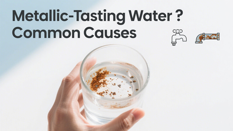 how to fix faucet water that tastes metallic