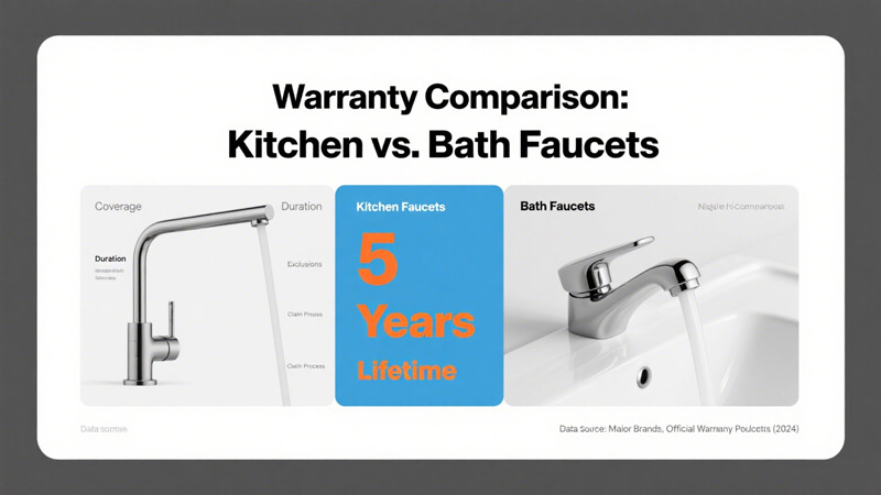 Warranty Comparison: Kitchen vs. Bath Faucets 4 warranty comparison kitchen vs bath faucets