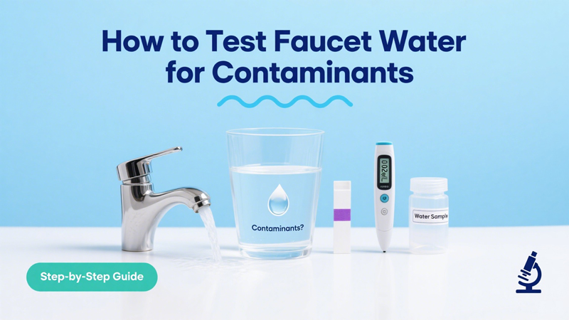 How to Test Faucet Water for Contaminants
