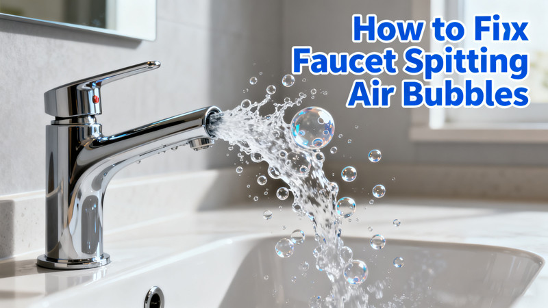 How to Fix Faucet Water That Spits Air How to Fix Faucet Water That Spits Air